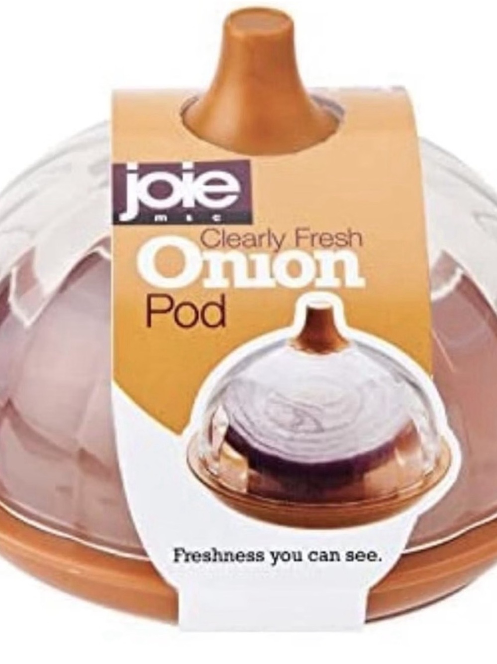 Joie Clear Dome Onion Pod with Amber Base